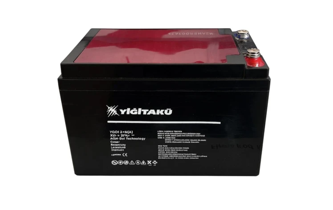YİĞİT 12V 14 Ah Elektrikli Bisiklet Aküsü